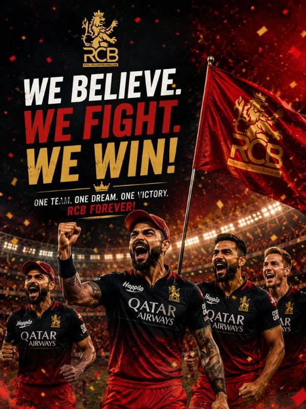 Motivational RCB Winning Quotes