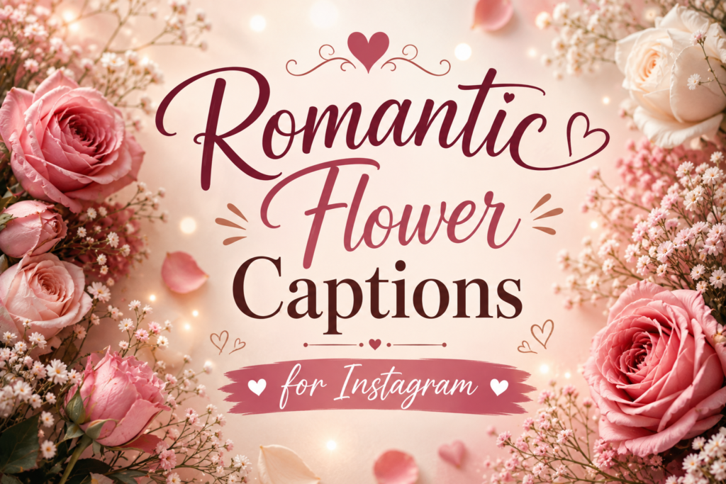 Minimalist Aesthetic Flower Captions