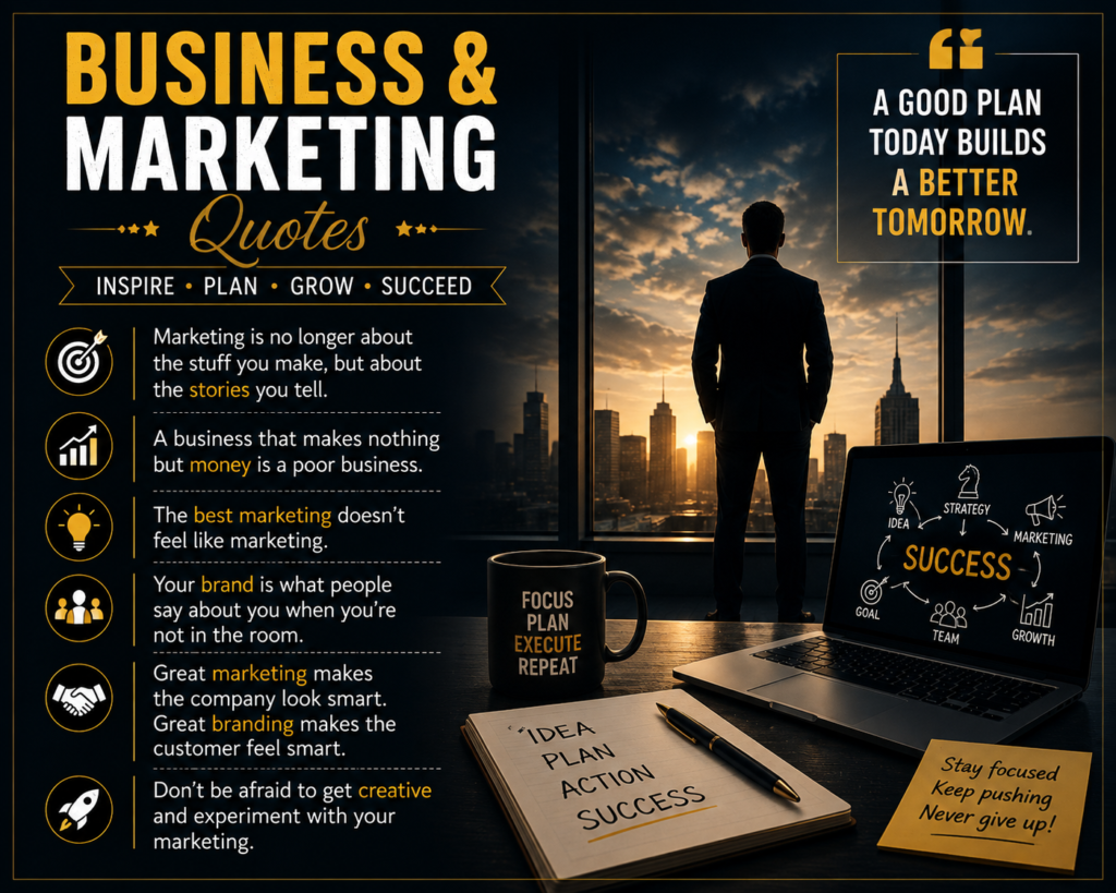 Business & Marketing Quotes