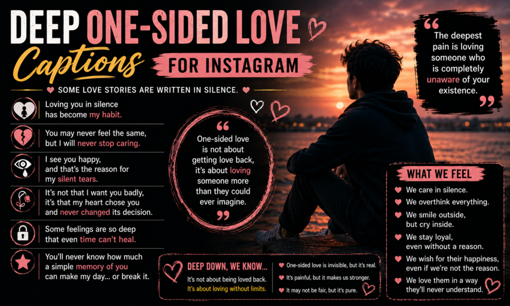 Deep One-sided Love Captions