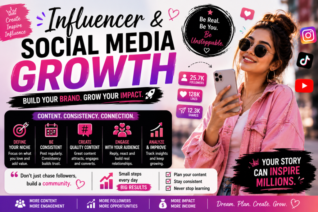 Influencer & Social Media Growth
