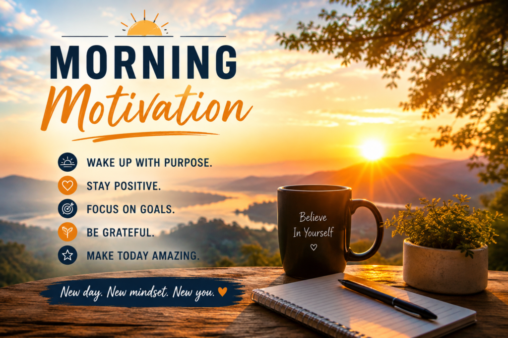 1. Morning Motivation pic