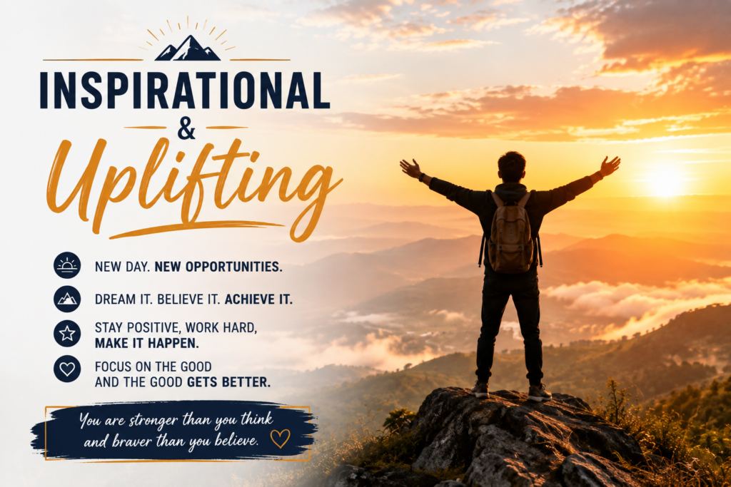 14. Inspirational & Uplifting