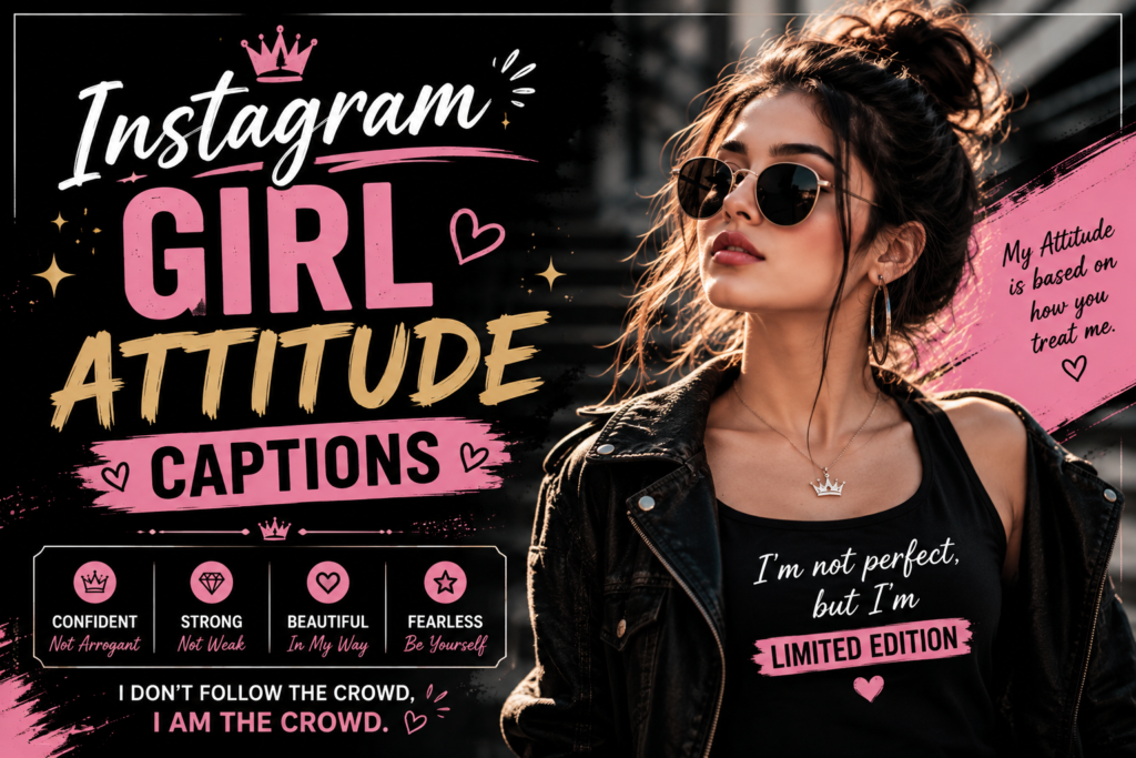 Instagram Girl Attitude Captions
