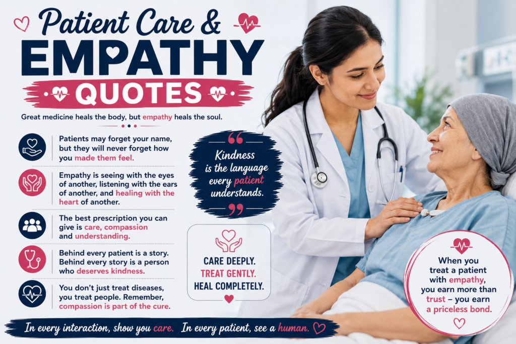 Patient Care & Empathy Quotes