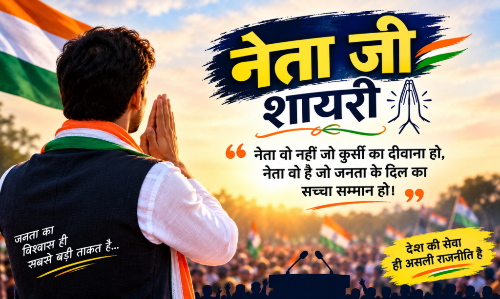 Neta Ji Shayari 🙏