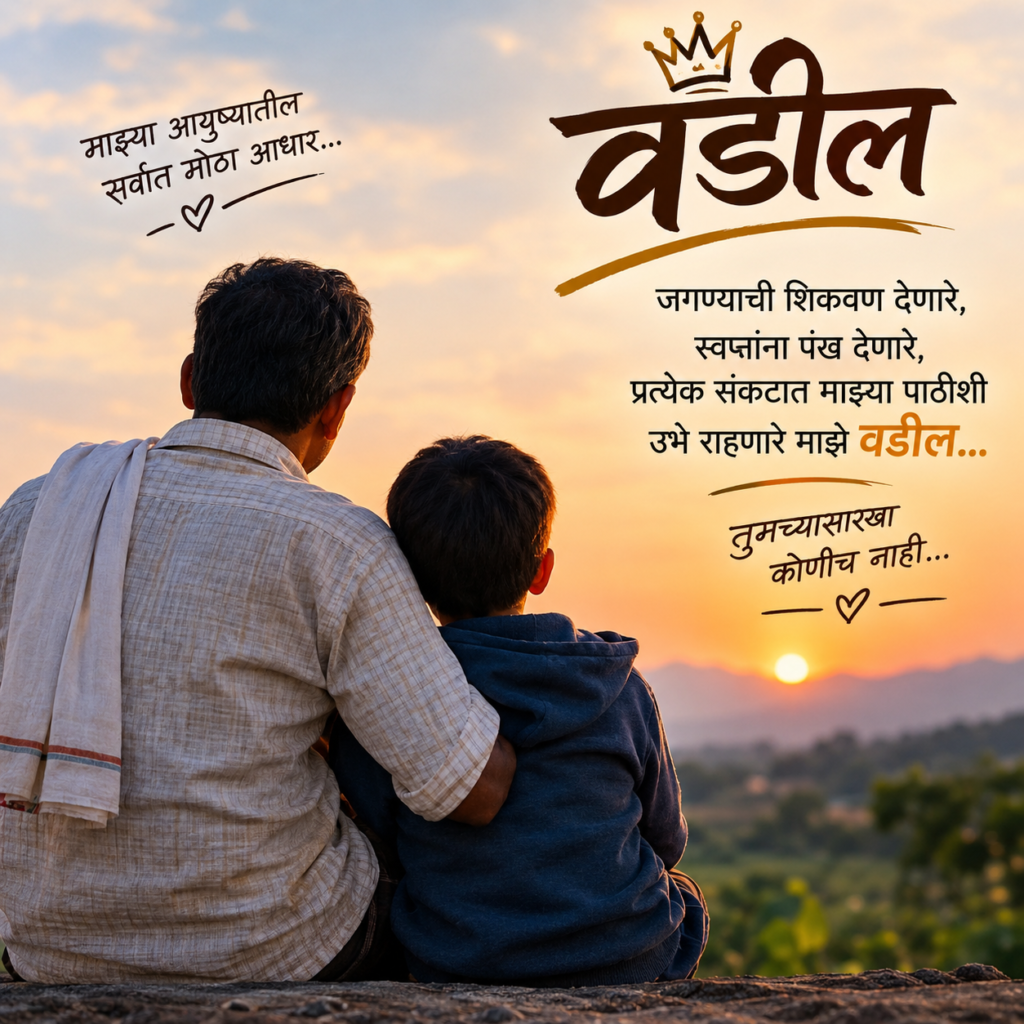 Vadil Marathi Status