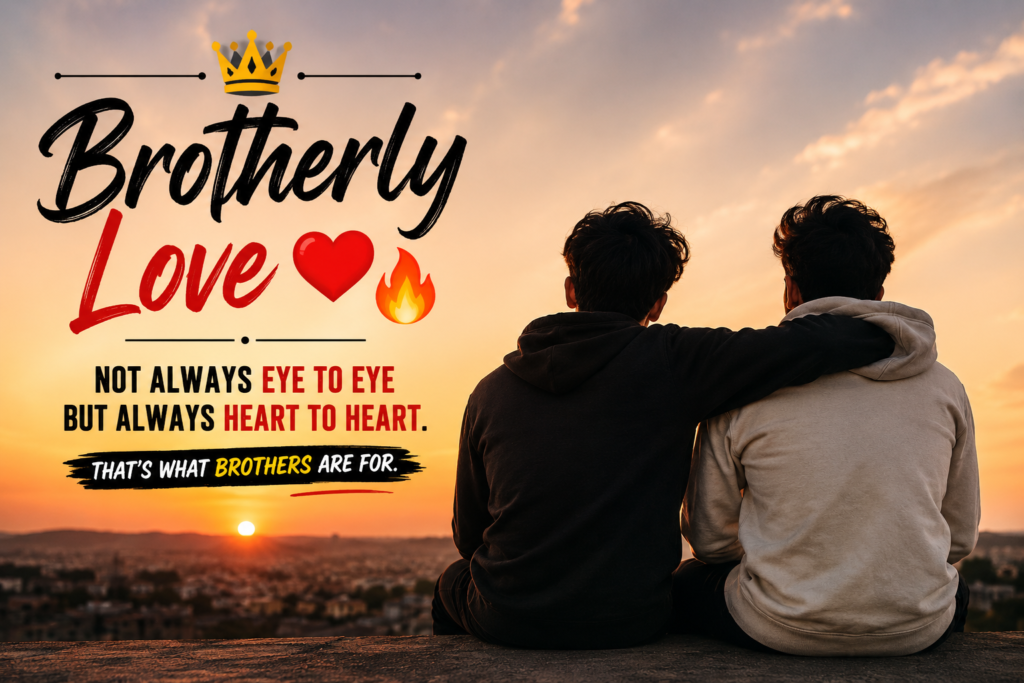 Brotherly Love ❤️🔥