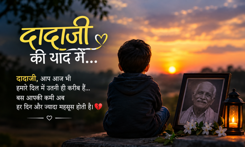 दादाजी की याद में स्टेटस 💔🥺