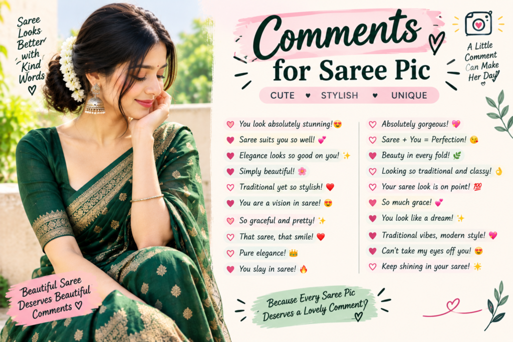 Comments for Saree Pic