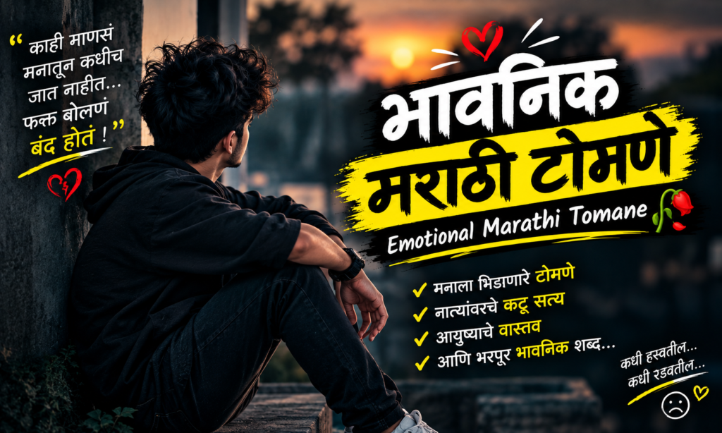 Emotional Marathi Tomane 🥀