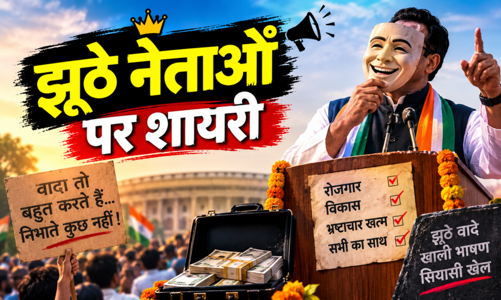 🔥 भ्रष्टाचार पर करारी शायरी