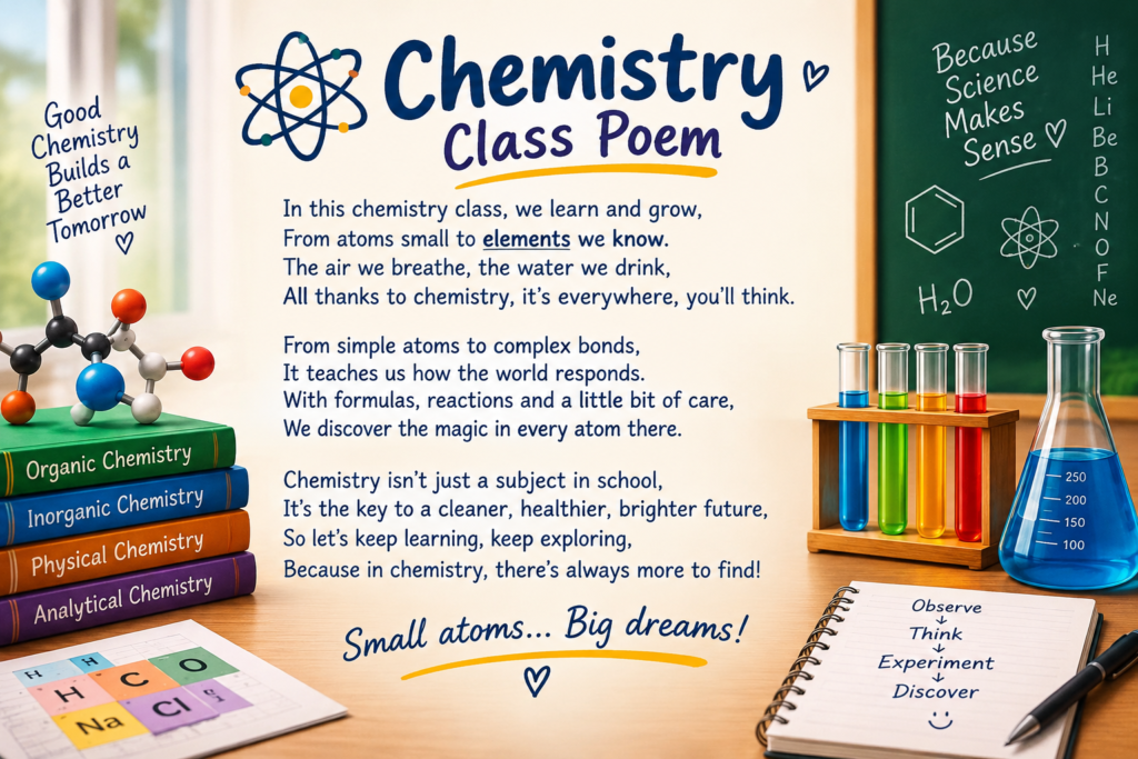 15. 🧪 Chemistry Class Poem