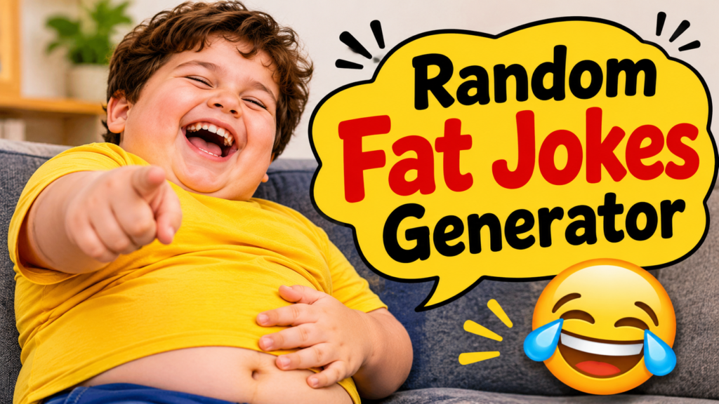 🤣 Random Fat Jokes Generator